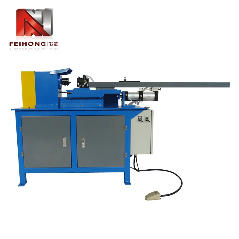 Halvautomatisk endepipe vendingsmaskin